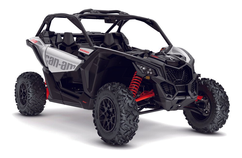 New Ray Toys - Mini Can - Am Maverick X3 - 1:18 Scale - Black/Hyper Silver/Red - 58193A - Moto - House MX