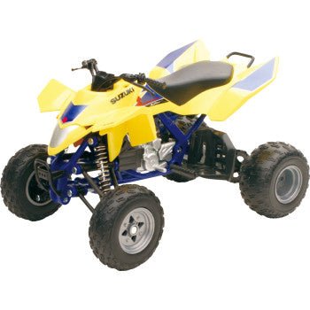 New Ray Toys - Suzuki Quadracer R450 ATV - 1:12 Scale - Black/Yellow - 43393 - Moto - House MX