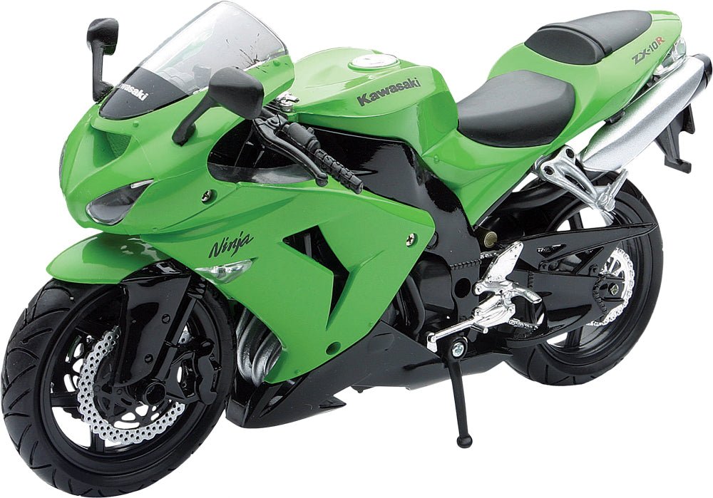 NEWRAY TOYS NEWRAY TOYS - 1/12 Kawasaki ZX - 10R Street Bike - Part Number 42443A - Fits 2020 - 2023 Kawasaki ZX - 10R 42443A - Moto - House MX