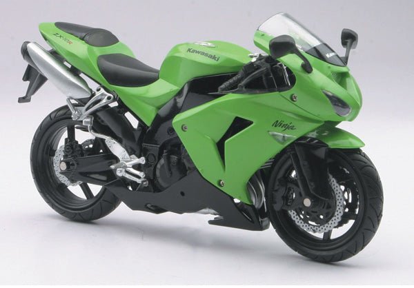 NEWRAY TOYS NEWRAY TOYS - 1/12 Kawasaki ZX - 10R Street Bike - Part Number 42443A - Fits 2020 - 2023 Kawasaki ZX - 10R 42443A - Moto - House MX