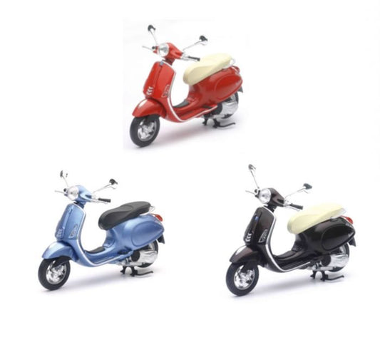 NEWRAY TOYS NEWRAY TOYS - 1/12 Vespa Primavera - Part Number 57553 - Red - Fits 1/12 Scale Models 57553 - Moto - House MX