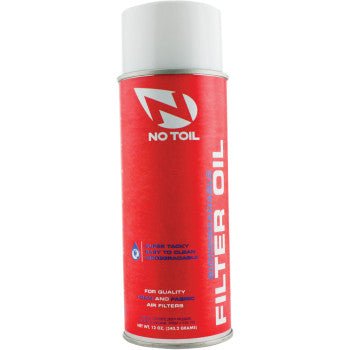 No Toil Biodegradable Air Filter Oil - 12 oz. net wt. - Aerosol - Moto - House MX