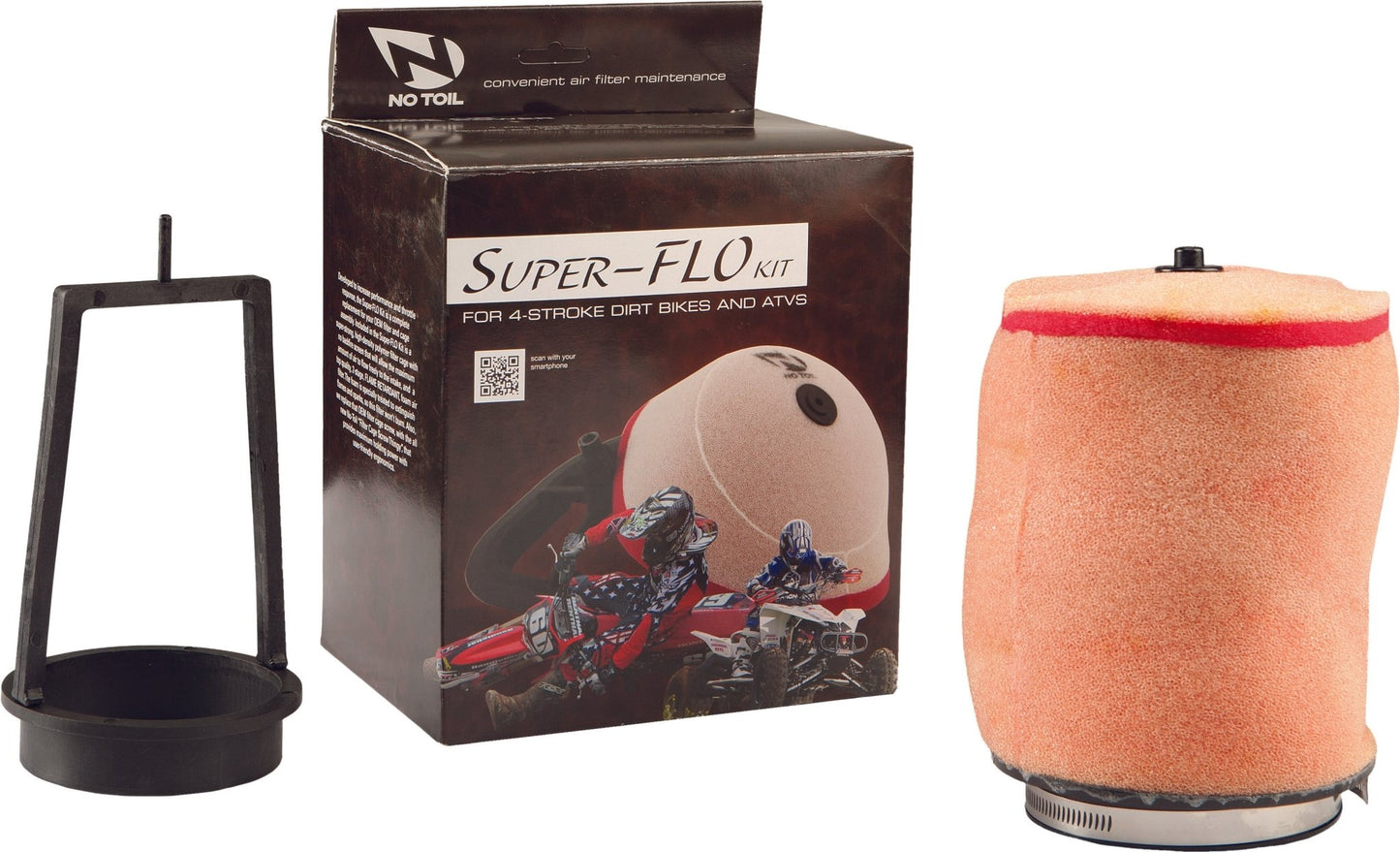 NO TOIL Super Flo Filter Kit SFK17045 for Suzuki RM - Z Series - Moto - House MX