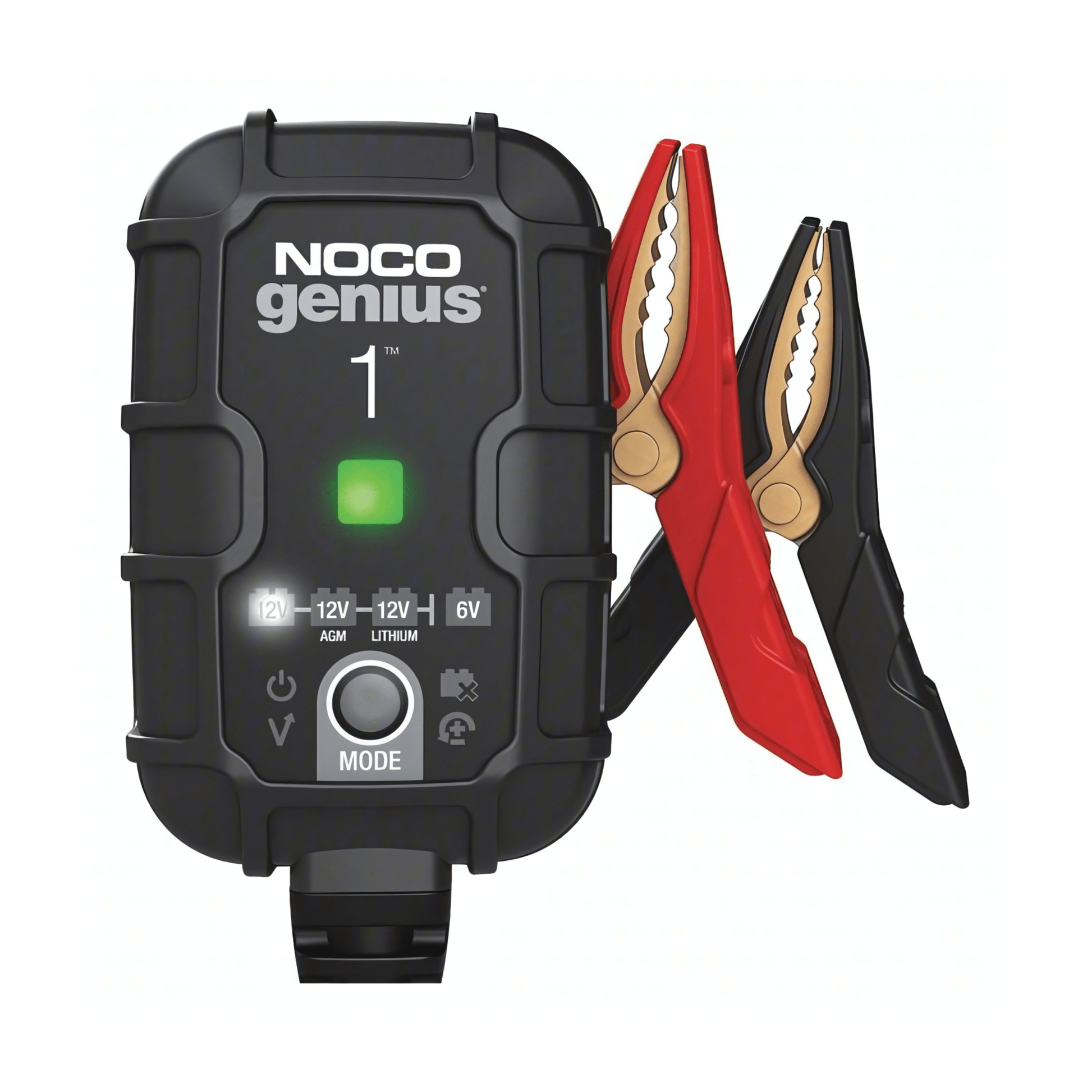 NOCO GENIUS 1 AMP Battery Charger / Maintainer 12V lead - acid or 12.8V lithium battery - Moto - House MX