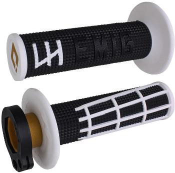 ODI EMIG 2.0 - V2 LOCK - ON GRIP - H36E2BW - BLACK/WHITE - Moto - House MX