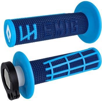 ODI EMIG 2.0 - V2 LOCK - ON GRIP - H36E2DU - NAVY/CYAN - Moto - House MX