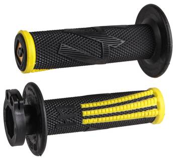 ODI Emig Pro V2 Lock - On Grips Black/Yellow - H36EPBY - Moto - House MX