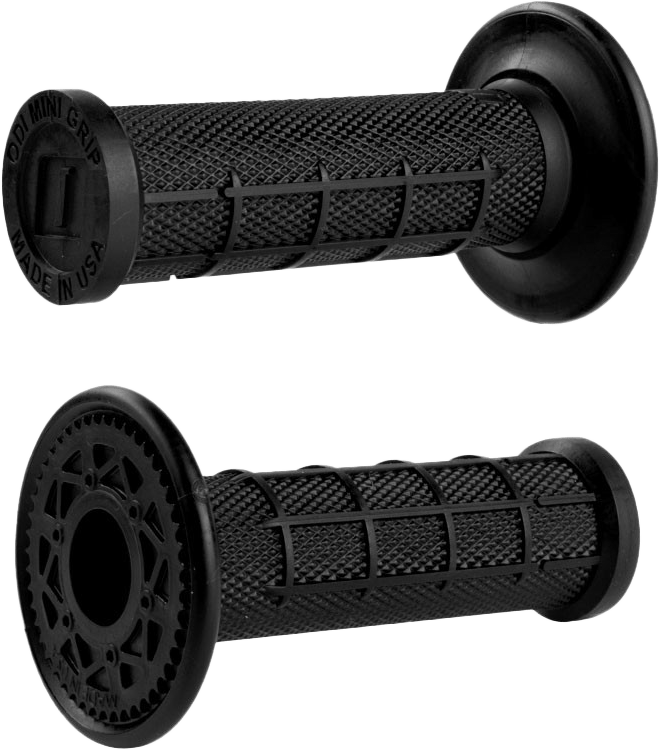 ODI Mini MX Half Waffle Grips Black, Grey, Pink, Green,Red, Blue 1/2 Waffle for Youth Riders - Moto - House MX