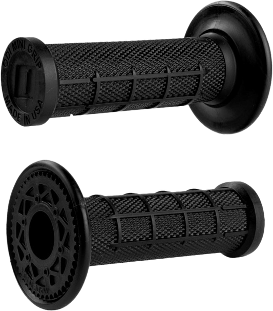 ODI Mini MX Half Waffle Grips Black, Grey, Pink, Green,Red, Blue 1/2 Waffle for Youth Riders - Moto - House MX