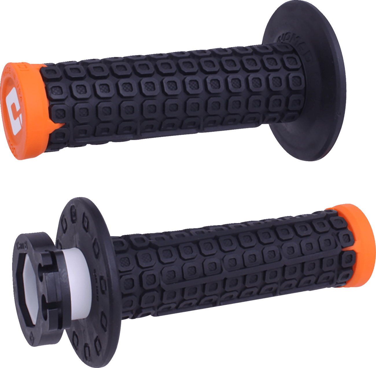 ODI Nomad Lock - On Grips - Off - Road - Black/Orange H36NDBO - Moto - House MX