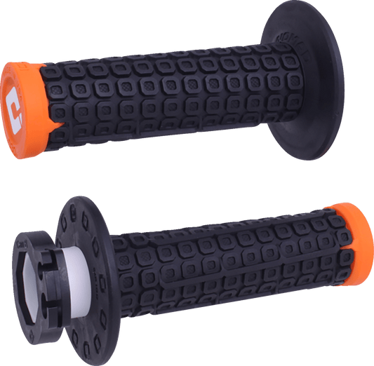 ODI Nomad Lock - On Grips - Off - Road - Black/Orange H36NDBO - Moto - House MX