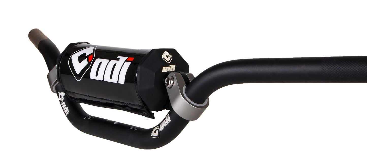 ODI Pee Wee 3/4 - Inch Black Handlebars - Durable Alloy Crossbar Support for BMX Bikes - Moto - House MX