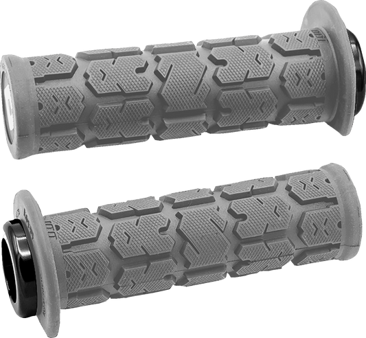 ODI Rogue 2.1 Lock - On Grips for ATV and PWC - Gray/Black (Part J33RGG - B) - Moto - House MX