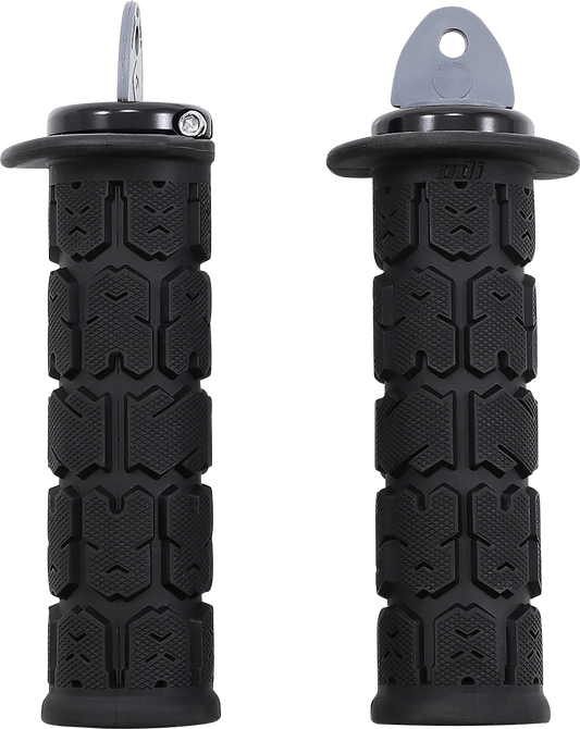 ODI Rogue ATV/PWC Grips - Black J33RGB - B by ODI with Lock - On System - Moto - House MX
