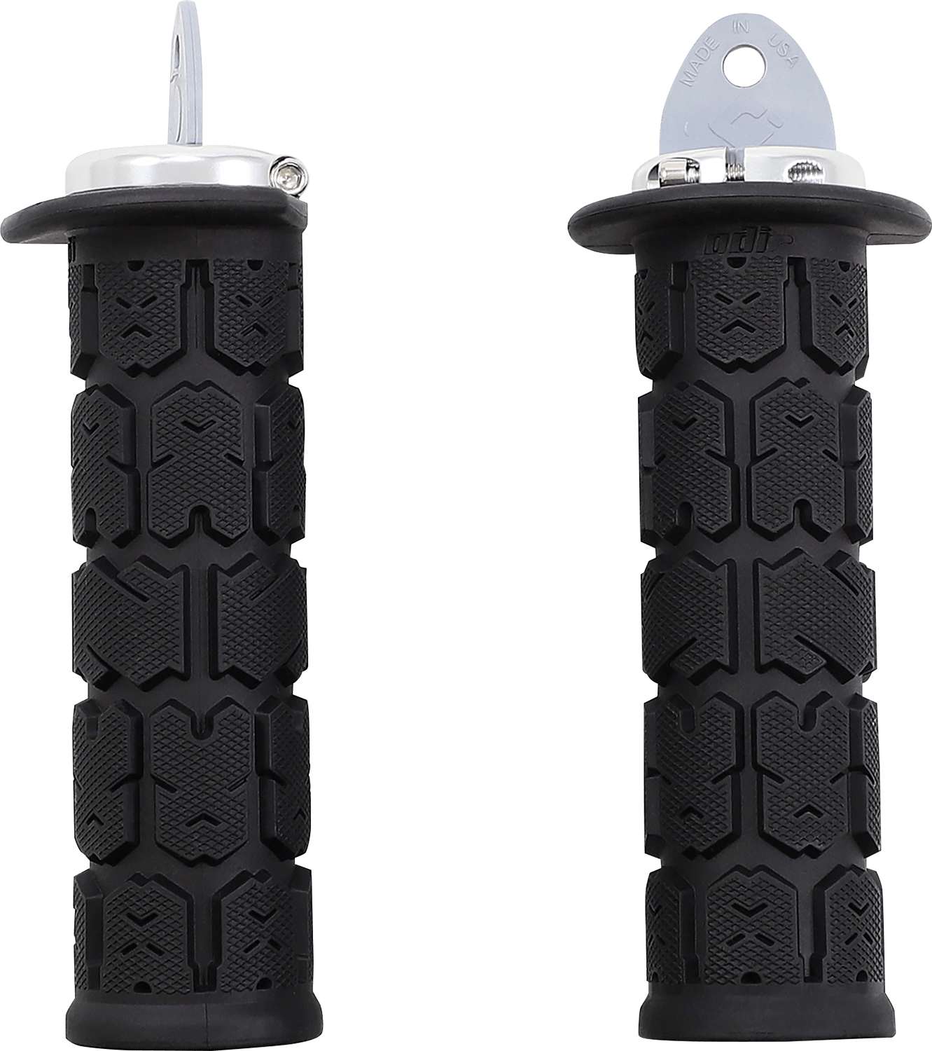 ODI Rogue ATV/PWC Grips Black/Silver J33RGB - S by ODI - Moto - House MX