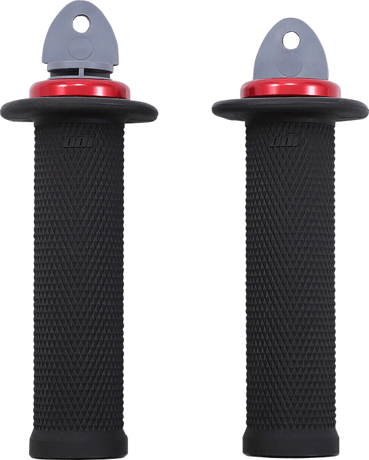 ODI Ruffian ATV/PWC Grips - Black/Red J33RFB - R by ODI - Moto - House MX