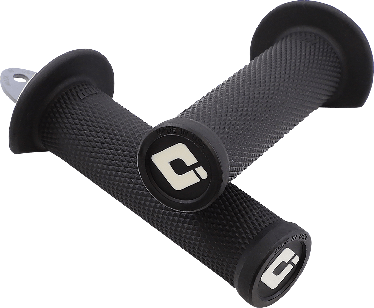 ODI Ruffian ATV/PWC Grips - Black/Silver J33RFB - S by ODI - Moto - House MX