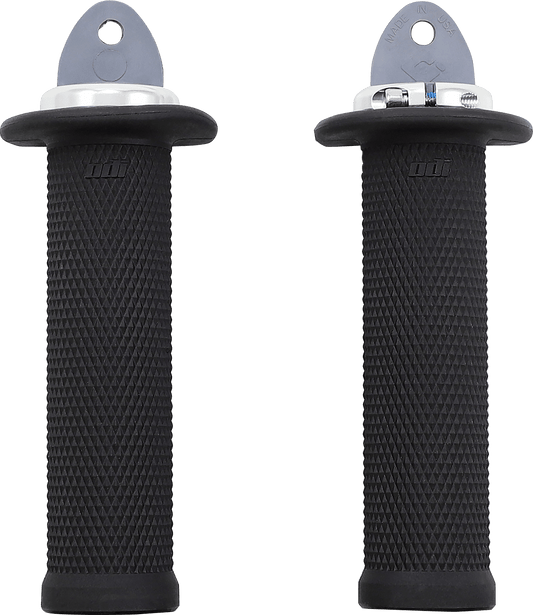 ODI Ruffian ATV/PWC Grips - Black/Silver J33RFB - S by ODI - Moto - House MX