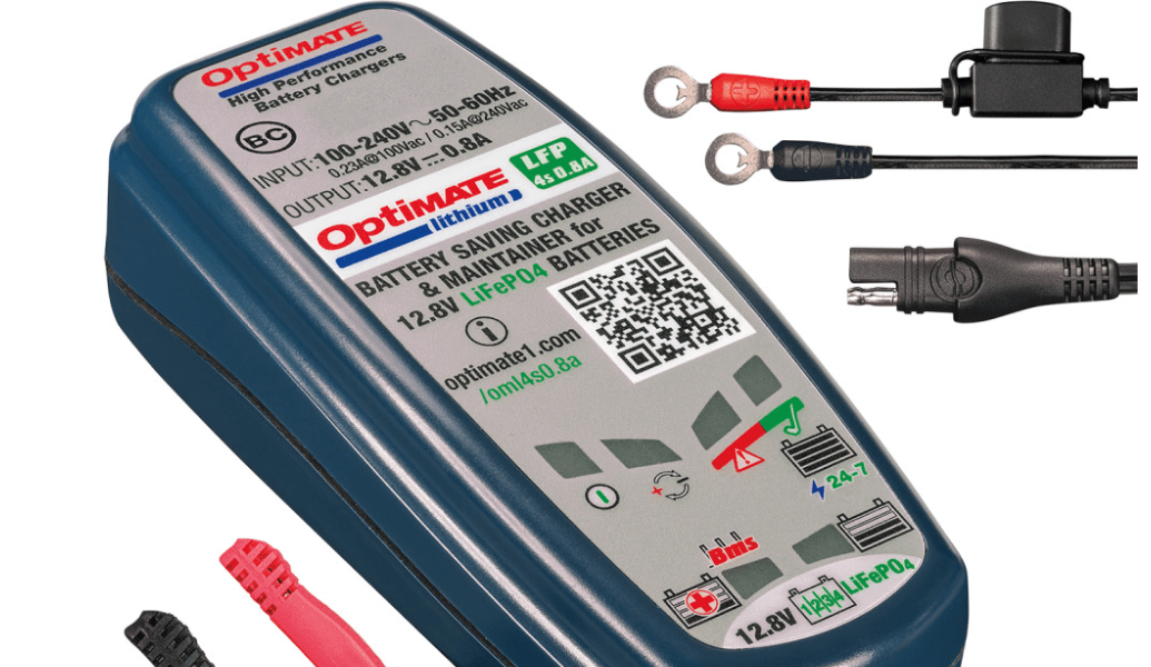 OptiMate Lithium LFP 4S 0.8A Battery Charger - Lithium - TM471 - Moto - House MX