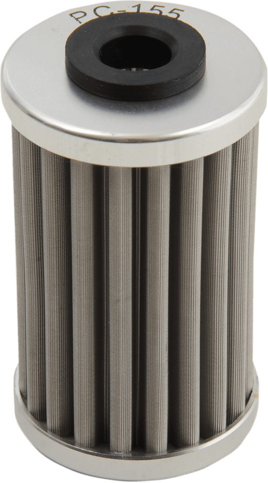 PC RACING Flo? Stainless Steel Oil Filter PC155 for Husqvarna, KTM, and Polaris - Moto - House MX