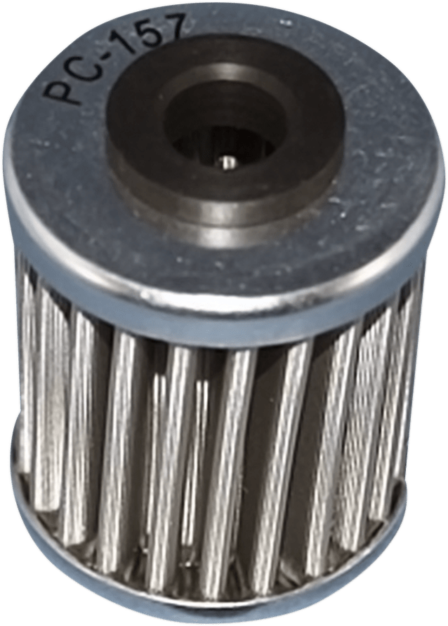 PC RACING Flo? Stainless Steel Oil Filter PC157 for Husqvarna, KTM, and Polaris - Moto - House MX