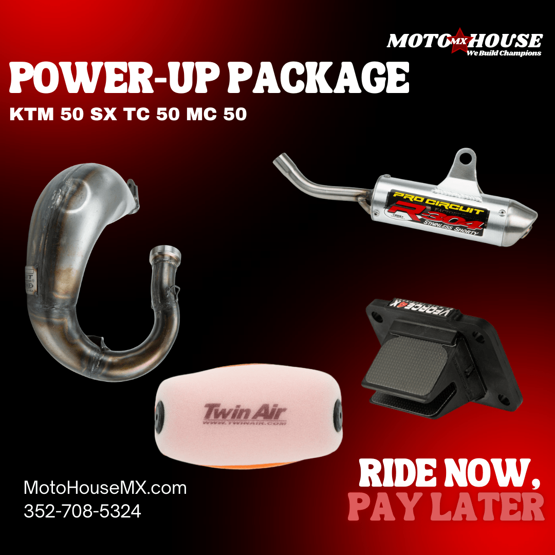 Power - Up Package – 2024 - 2025 KTM 50 SX TC 50 MC 50 - Pro Circuit, VForce4x, Twin Air - Moto - House MX