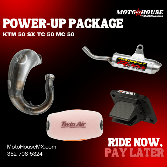 Power - Up Package – 2024 - 2025 KTM 50 SX TC 50 MC 50 - Pro Circuit, VForce4x, Twin Air - Moto - House MX