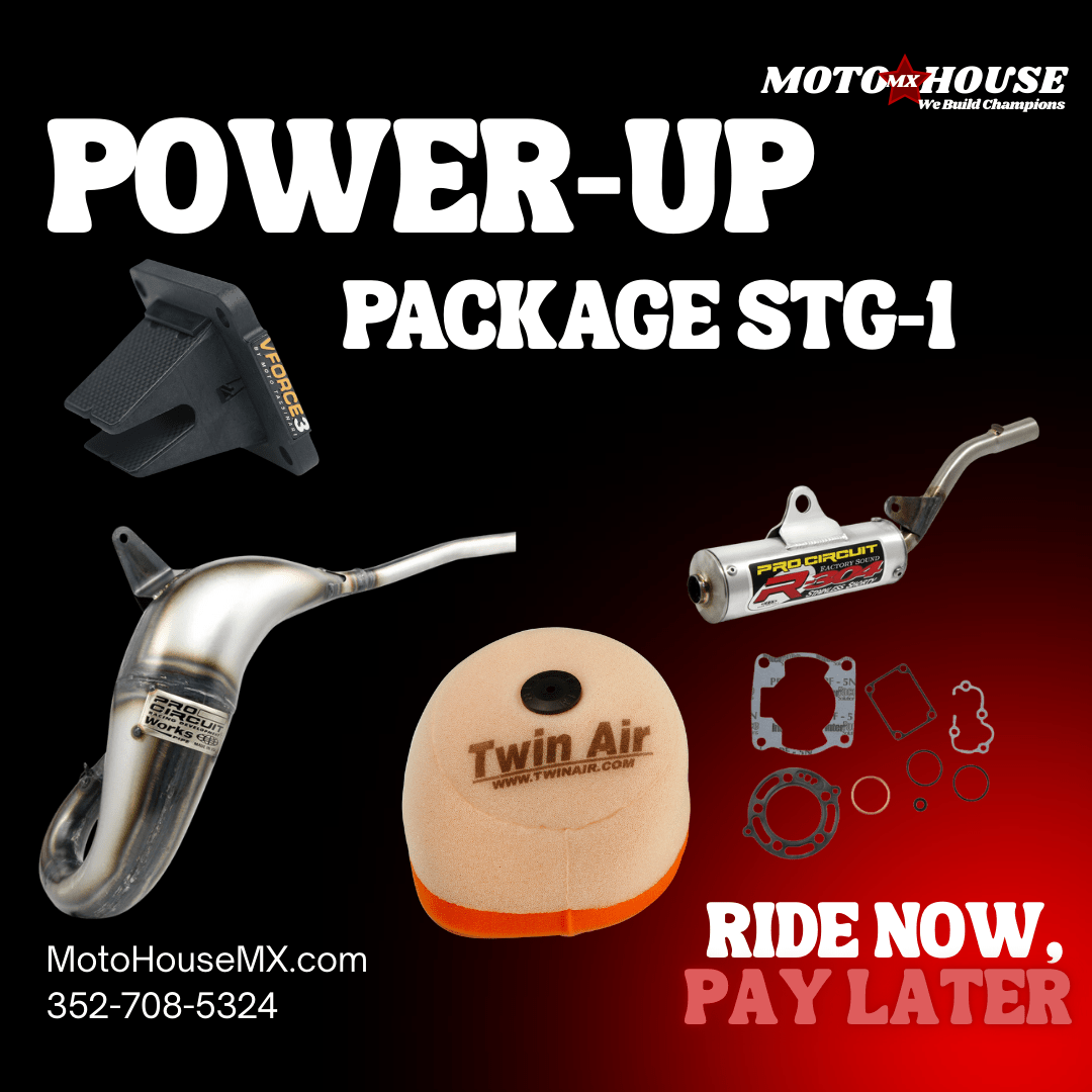 Power - Up Package STG.1 – 2022 - 2025 Kawasaki KX112 - Pro Circuit, VForce3, Twin Air, Gasket Kit - Moto - House MX