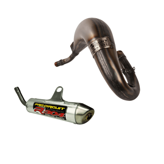 Pro Circuit 0752465 / 1152465R - 304 Works Pipe & R - 304 Silencer – 24 - 25 KTM 65 SX / Husqvarna TC65 / GasGas MC65 - Moto - House MX