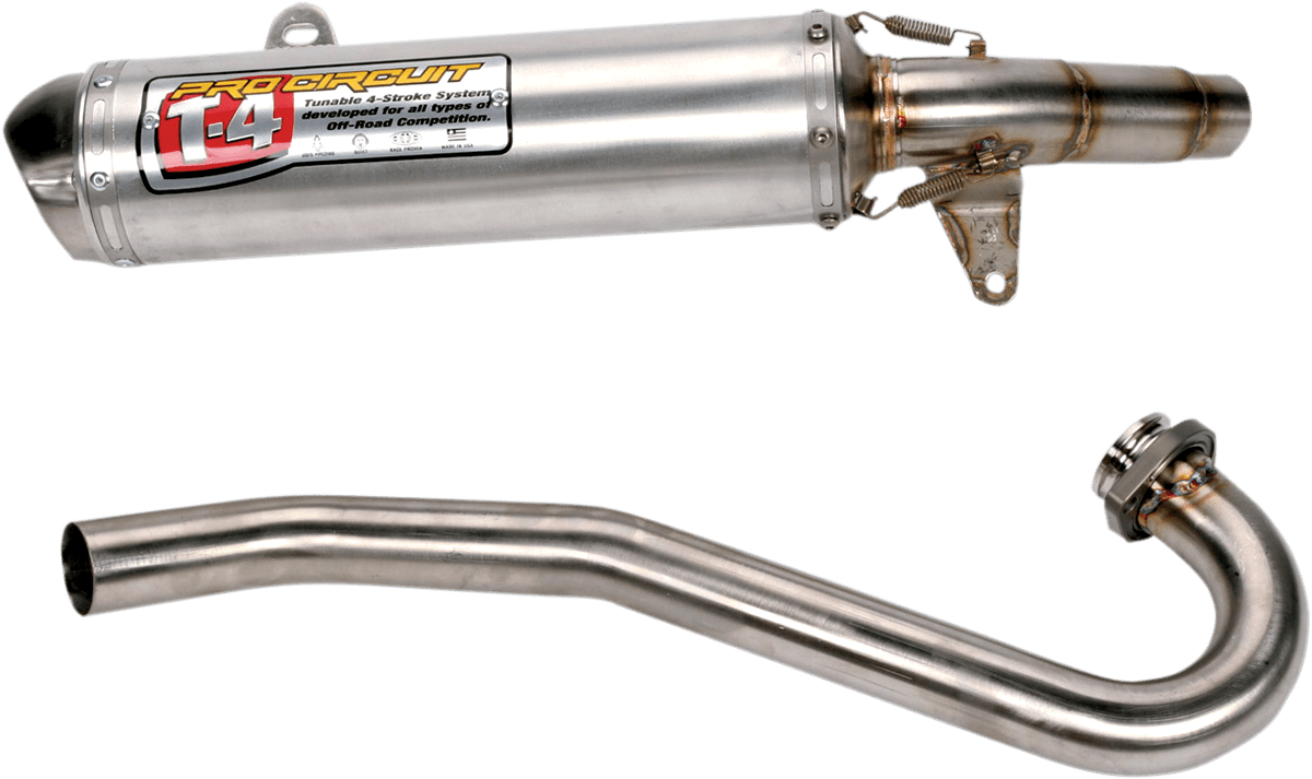 Pro Circuit 4QH04450 T - 4 Exhaust System 2004 - 2005 Honda TRX450R Sportrax - Moto - House MX