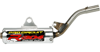 Pro Circuit R304 Shorty Silencers - SK98080 - R - Kawasaki KX112, KX100 and KX85 - Moto - House MX