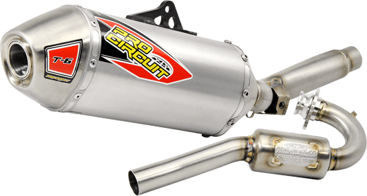 PRO CIRCUIT T - 6 Exhaust System - Stainless Steel - Honda CRF150R 0111415G - Moto - House MX