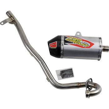 Pro Circuit T - 6 Stainless Exhaust System - 0111911G - 2019 - 2024 Honda CRF110F - Moto - House MX