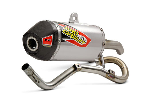 Pro Circuit T - 6 Stainless Exhaust System - 0111912F - 2019 - 2024 Honda CRF125F - Moto - House MX