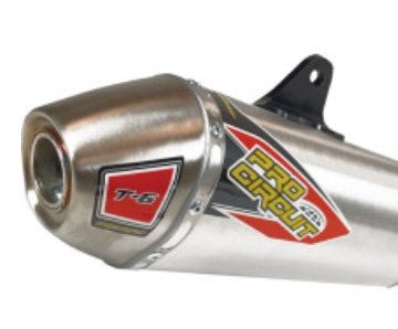 Pro Circuit T - 6 Stainless Slip - On Exhaust - 0132345A - 2023 - 2024 Yamaha YZ450F - Moto - House MX