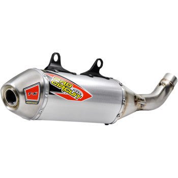 Pro Circuit T - 6 Stainless Slip - On Exhaust - 0151845A - 2021 - 2022 Gas Gas MC 450F - Moto - House MX