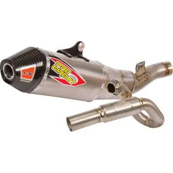 Pro Circuit T - 6 Stainless Steel Exhaust System - 0322445F - 2024 Kawasaki KX450 - Moto - House MX