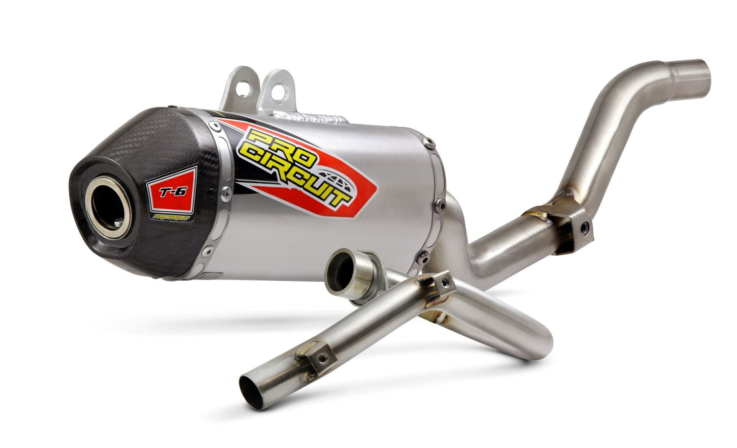 PRO CIRCUIT T - 6 Stainless Steel Exhaust System for Honda CRF250F (2019 - 2024) - Moto - House MX