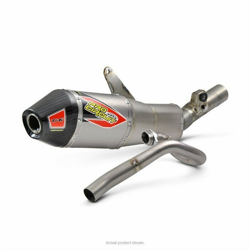 PRO CIRCUIT T - 6 Stainless Steel Exhaust System for Honda CRF250R and CRF250RX - Moto - House MX