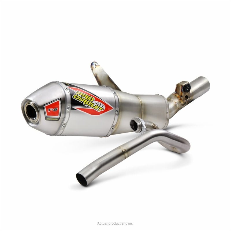 PRO CIRCUIT T - 6 Stainless Steel Exhaust System for Honda CRF450 Models - Moto - House MX