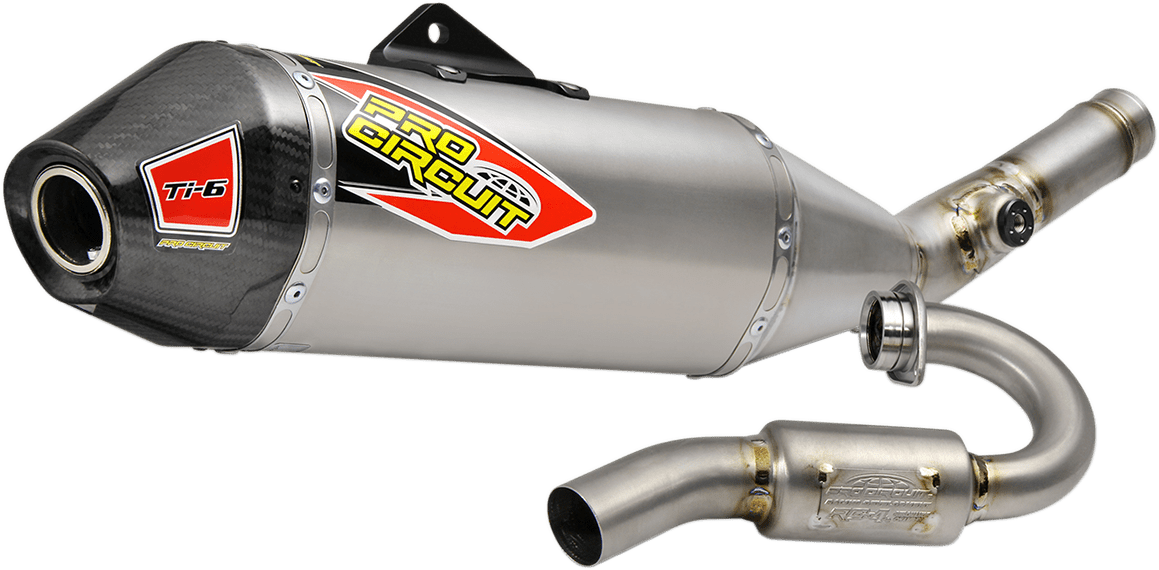 PRO CIRCUIT Ti - 6 Exhaust System 0322025F for Enhanced Off - Road Performance - Moto - House MX