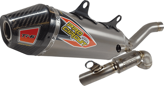 PRO CIRCUIT TI - 6 Exhaust System 0352225F - High - Performance Off - Road Motorcycle Exhaust - Moto - House MX