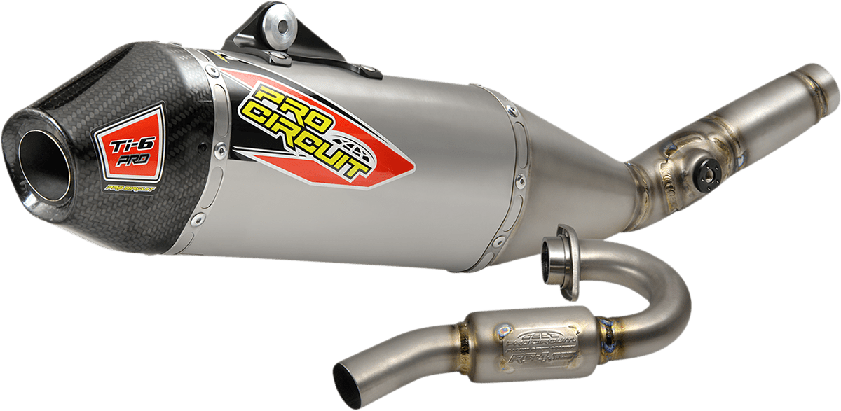 PRO CIRCUIT Ti - 6 Pro Exhaust System 0322125FP for Enhanced Performance and Durability - Moto - House MX
