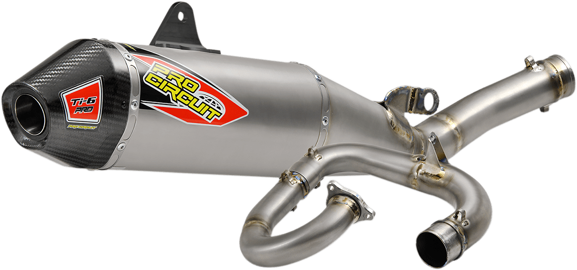 PRO CIRCUIT Ti - 6 Pro Titanium Exhaust System 0331845FP for AMA Supercross & Motocross - Moto - House MX