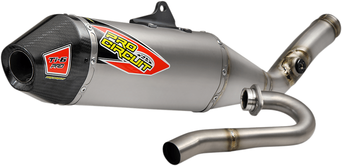 PRO CIRCUIT Ti - 6 Pro Titanium Exhaust System 0341845FP for AMA Supercross and Motocross - Moto - House MX