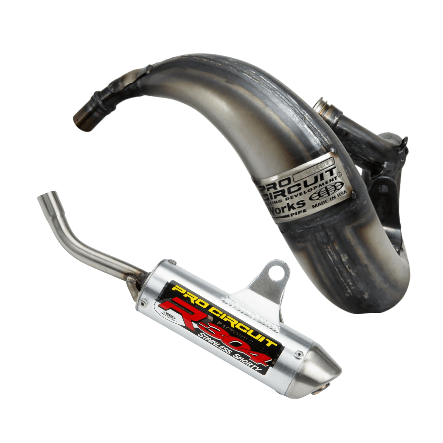 Pro Circuit Works Pipe & R - 304 Silencer Kit KTM 50 SX, HUSQVARNA TC 50 - 2024 - 2025 - Moto - House MX