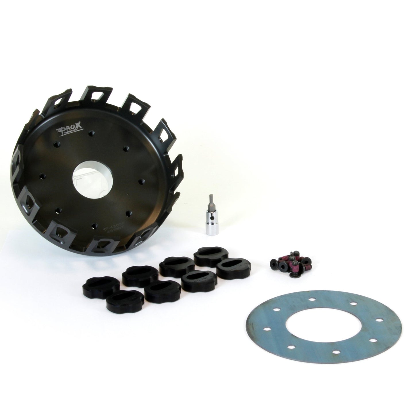 PROX Clutch Basket for Kawasaki KX125 (2003 - 2005) - Part Number 17.4303F - Moto - House MX