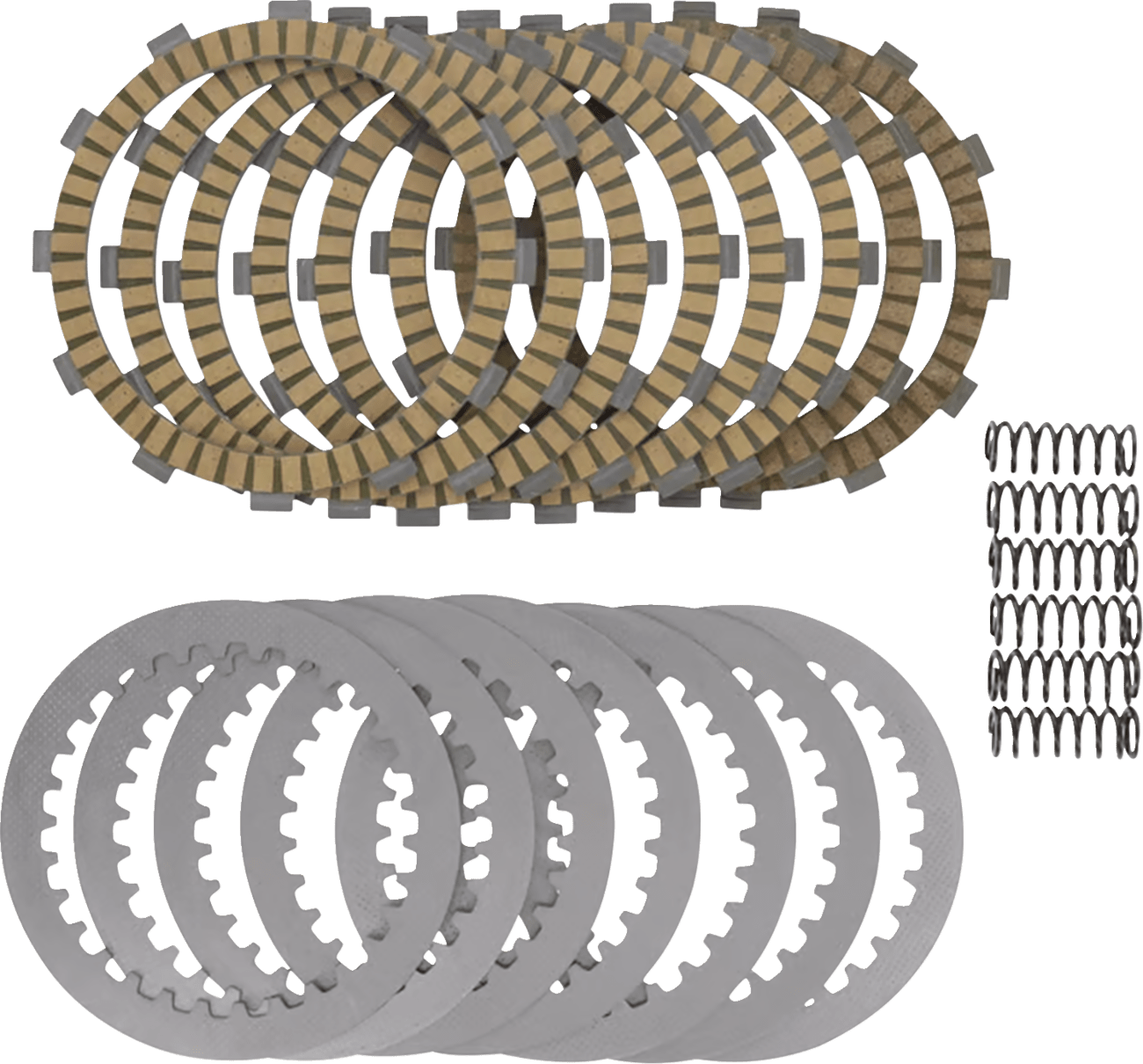 PROX Clutch Plate Set for SX 60/65 - Part 16.CPS60098 - Moto - House MX