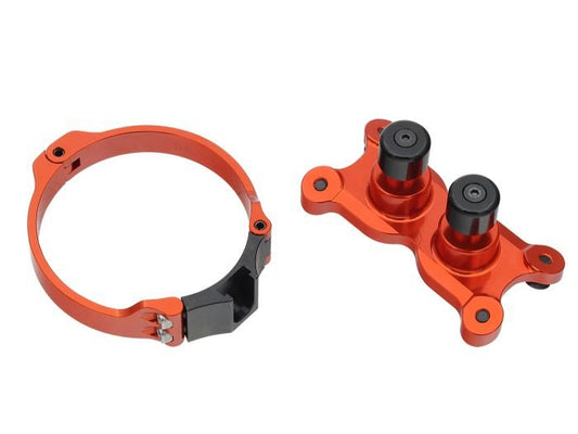 Psychic MX - 04033 Holeshot Device Orange – Dual Button Fork Lock for KTM, Husqvarna, Gas Gas 125–500cc 2003–2023 - Moto - House MX
