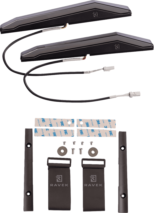 RAVEK Maverick R 65 - 701S White Running Light Kit - Bright LED Off - Road Lights - Moto - House MX